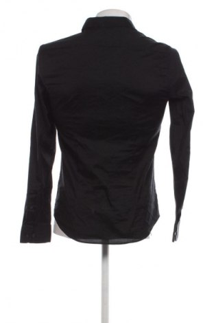 Мъжка риза H&M, Размер S, Цвят Черен, Цена 14,50 лв.