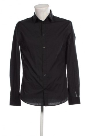Ανδρικό πουκάμισο H&M, Μέγεθος M, Χρώμα Μαύρο, Τιμή 14,84 €