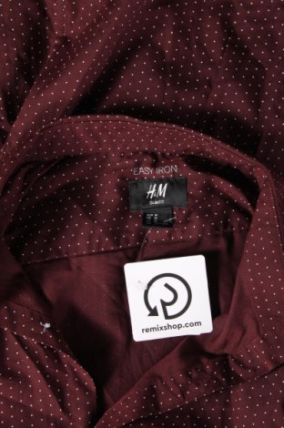 Pánská košile  H&M, Velikost M, Barva Červená, Cena  254,00 Kč