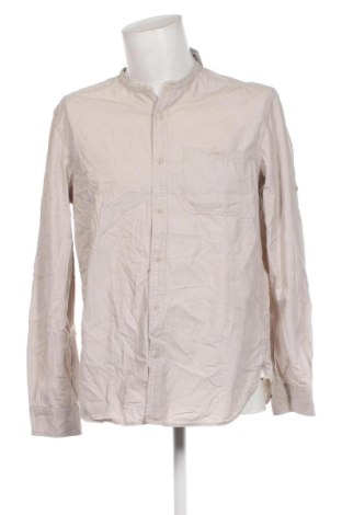 Мъжка риза H&M Conscious Collection, Размер L, Цвят Бежов, Цена 15,95 лв.