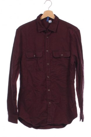 Herrenhemd H&M Divided, Größe S, Farbe Rot, Preis € 20,18