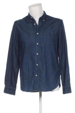 Herrenhemd H&M L.O.G.G., Größe M, Farbe Blau, Preis € 11,10