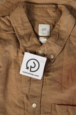 Pánska košeľa  H&M L.O.G.G., Veľkosť L, Farba Hnedá, Cena  8,22 €