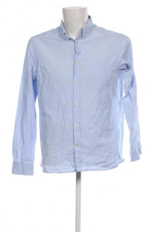 Мъжка риза H&M L.O.G.G., Размер L, Цвят Син, Цена 15,95 лв.