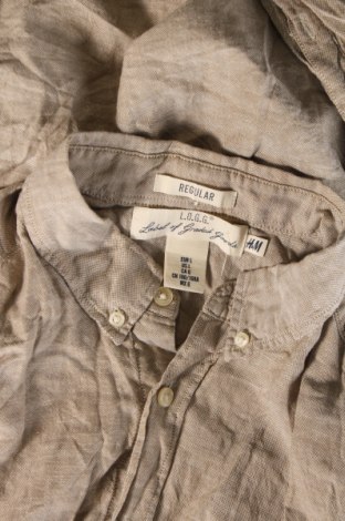 Herrenhemd H&M L.O.G.G., Größe L, Farbe Braun, Preis € 11,10