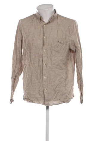 Мъжка риза H&M L.O.G.G., Размер L, Цвят Кафяв, Цена 29,00 лв.