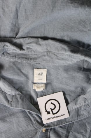 Мъжка риза H&M L.O.G.G., Размер XL, Цвят Сив, Цена 17,40 лв.