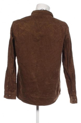Herrenhemd H&M L.O.G.G., Größe L, Farbe Braun, Preis 11,10 €