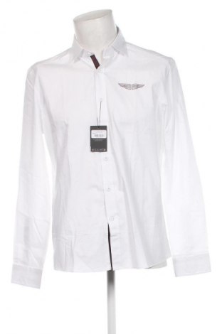 Ανδρικό πουκάμισο Hackett, Μέγεθος L, Χρώμα Λευκό, Τιμή 82,99 €