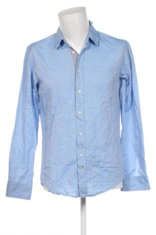 Ανδρικό πουκάμισο Hugo Boss, Μέγεθος M, Χρώμα Μπλέ, Τιμή 71,75 €