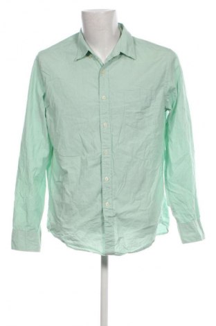 Мъжка риза J.Crew, Размер L, Цвят Зелен, Цена 41,25 лв.