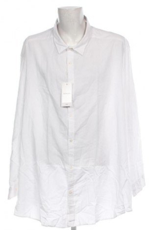 Herrenhemd Jack & Jones, Größe 4XL, Farbe Weiß, Preis € 42,27