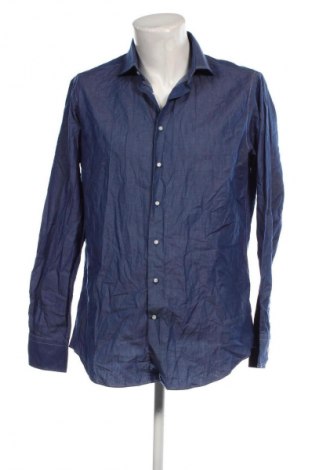 Ανδρικό πουκάμισο Jackett & Sons, Μέγεθος L, Χρώμα Μπλέ, Τιμή 17,32 €