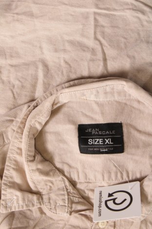 Мъжка риза Jean Pascale, Размер XL, Цвят Бежов, Цена 17,40 лв.