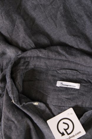 Ανδρικό πουκάμισο Knowledge Cotton Apparel, Μέγεθος L, Χρώμα Γκρί, Τιμή 18,71 €