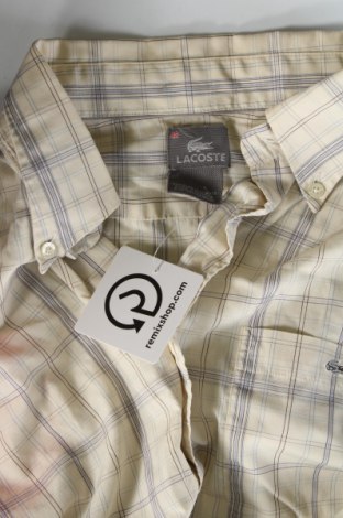 Мъжка риза Lacoste, Размер L, Цвят Екрю, Цена 41,25 лв.