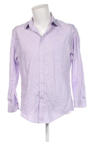 Ανδρικό πουκάμισο Lands' End, Μέγεθος L, Χρώμα Βιολετί, Τιμή 9,87 €