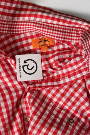 Ανδρικό πουκάμισο Maddox, Μέγεθος M, Χρώμα Κόκκινο, Τιμή 9,46 €