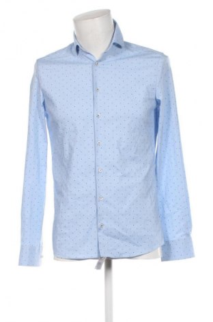 Ανδρικό πουκάμισο Manguun, Μέγεθος S, Χρώμα Μπλέ, Τιμή 8,97 €
