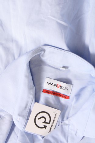 Herrenhemd Marvelis, Größe XL, Farbe Blau, Preis € 14,20