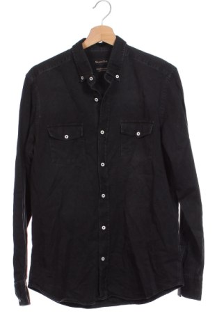 Ανδρικό πουκάμισο Massimo Dutti, Μέγεθος M, Χρώμα Μαύρο, Τιμή 34,02 €
