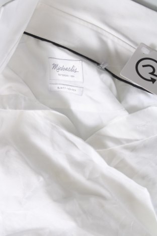 Мъжка риза Michaelis, Размер S, Цвят Бял, Цена 14,00 лв.
