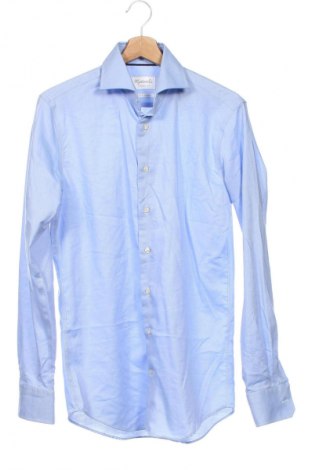 Ανδρικό πουκάμισο Michaelis, Μέγεθος S, Χρώμα Μπλέ, Τιμή 5,45 €