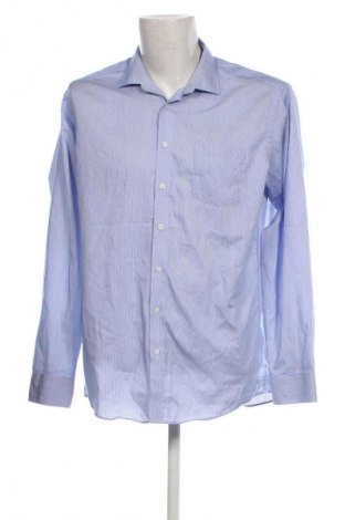 Ανδρικό πουκάμισο Morgan, Μέγεθος L, Χρώμα Μπλέ, Τιμή 8,18 €