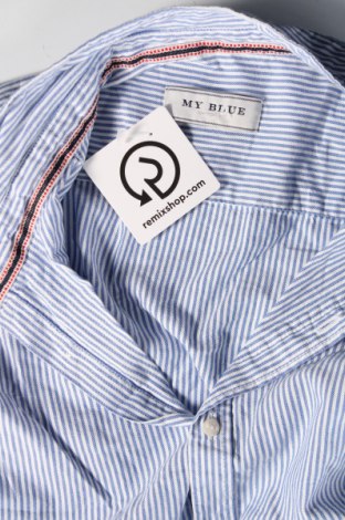 Ανδρικό πουκάμισο My Blue by Tchibo, Μέγεθος XL, Χρώμα Μπλέ, Τιμή 10,76 €