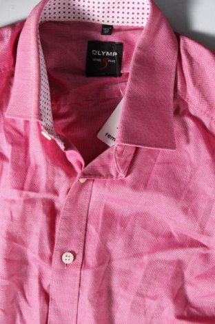 Herrenhemd Olymp, Größe S, Farbe Rosa, Preis 19,14 €