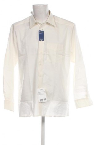 Ανδρικό πουκάμισο Olymp, Μέγεθος L, Χρώμα Λευκό, Τιμή 42,19 €