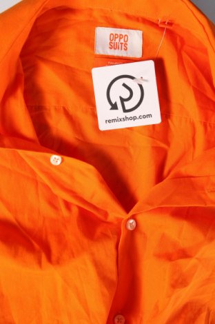 Herrenhemd Oppo Suits, Größe L, Farbe Orange, Preis 11,10 €