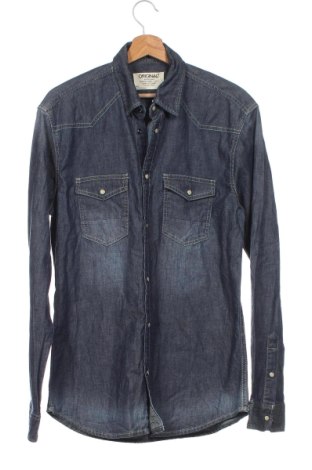Herrenhemd Originals By Jack & Jones, Größe S, Farbe Blau, Preis € 17,39