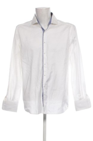 Ανδρικό πουκάμισο Otto Kern, Μέγεθος L, Χρώμα Λευκό, Τιμή 38,00 €