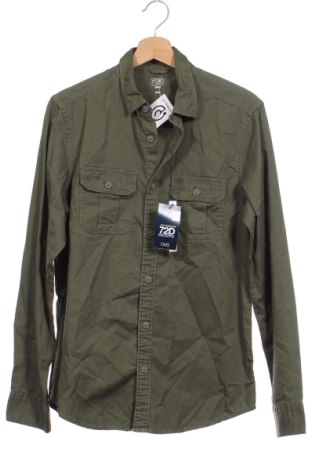 Мъжка риза Oviesse, Размер S, Цвят Зелен, Цена 25,30 лв.