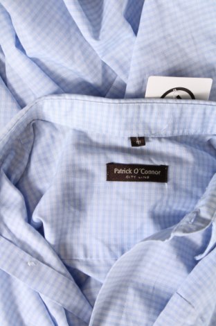 Ανδρικό πουκάμισο Patrick O'Connor, Μέγεθος L, Χρώμα Μπλέ, Τιμή 7,83 €