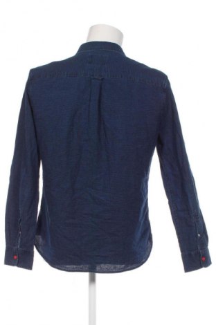 Ανδρικό πουκάμισο Pepe Jeans, Μέγεθος M, Χρώμα Μπλέ, Τιμή 18,71 €