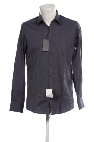 Ανδρικό πουκάμισο Pierre Cardin, Μέγεθος M, Χρώμα Γκρί, Τιμή 49,46 €