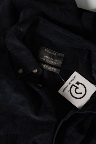 Herrenhemd Primark, Größe M, Farbe Blau, Preis € 10,09