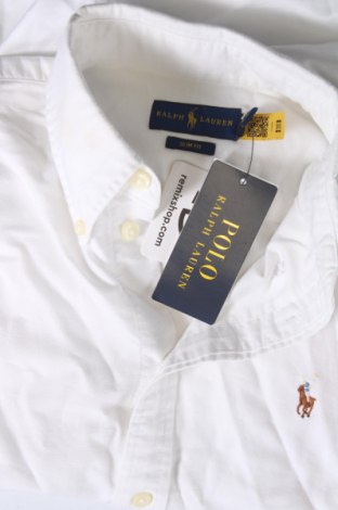 Ανδρικό πουκάμισο Ralph Lauren, Μέγεθος M, Χρώμα Λευκό, Τιμή 112,89 €