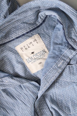 Ανδρικό πουκάμισο Roadsign, Μέγεθος L, Χρώμα Μπλέ, Τιμή 11,57 €