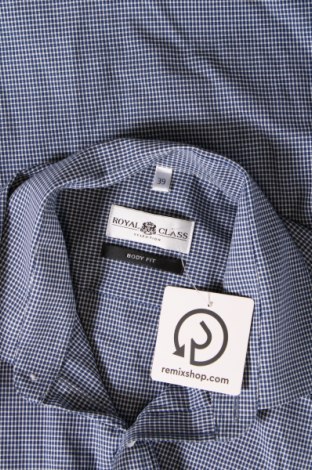 Мъжка риза Royal Class, Размер M, Цвят Син, Цена 14,50 лв.