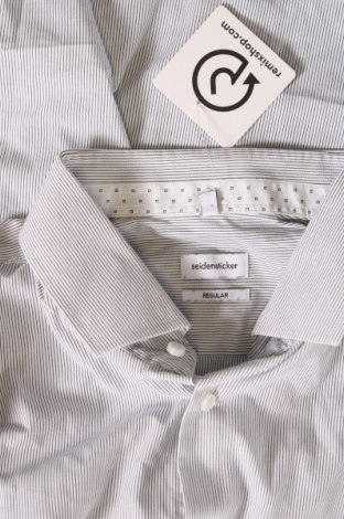 Herrenhemd Seidensticker, Größe XL, Farbe Grau, Preis 14,20 €