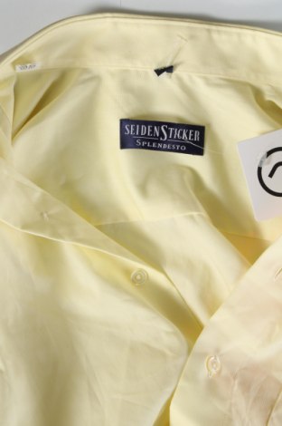 Herrenhemd Seidensticker, Größe L, Farbe Gelb, Preis € 13,01