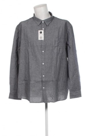 Herrenhemd Straight Up, Größe 4XL, Farbe Grau, Preis 15,60 €