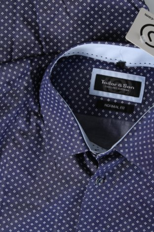 Herrenhemd Tailor & Son, Größe XXL, Farbe Blau, Preis € 11,10