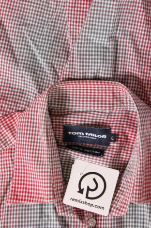 Ανδρικό πουκάμισο Tom Tailor, Μέγεθος L, Χρώμα Πολύχρωμο, Τιμή 11,57 €