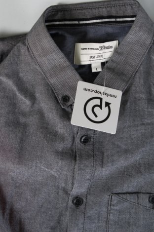 Herrenhemd Tom Tailor, Größe L, Farbe Grau, Preis € 13,01