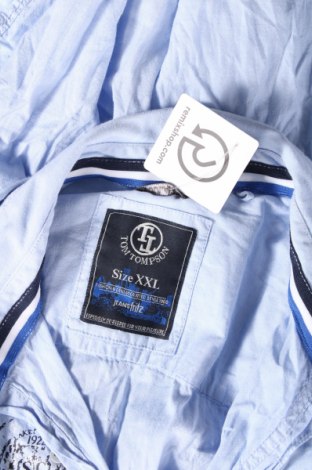 Ανδρικό πουκάμισο Tom Tompson, Μέγεθος XXL, Χρώμα Μπλέ, Τιμή 9,87 €