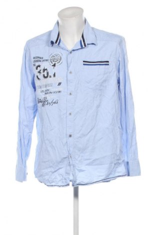 Ανδρικό πουκάμισο Tom Tompson, Μέγεθος XXL, Χρώμα Μπλέ, Τιμή 10,76 €